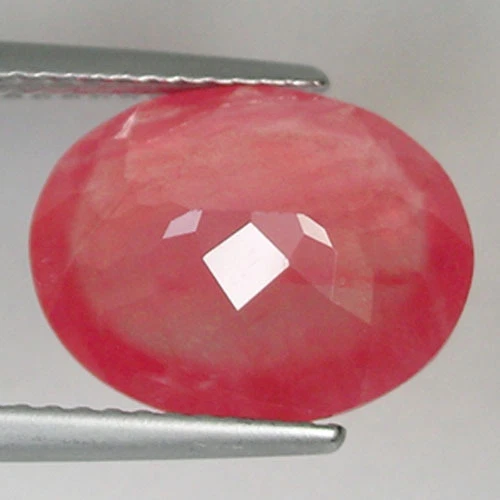 5.53 ct ULTRA RARE NATURAL GLOW PINK RHODOCHROSITE TRANSPARENT AS PICTURE  4M - Image 2 of 2