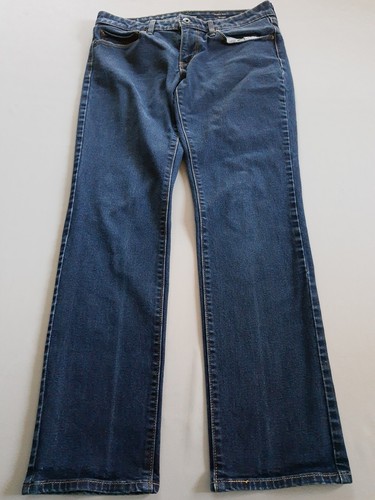 Levis Demi Curve Classic Woman's 27 Straight Leg Blue Jeans Dark Wash | eBay