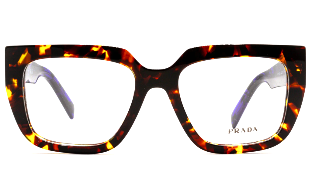 New PRADA Eyeglasses VPR A03 14O-1O1 52-18 140 Havana