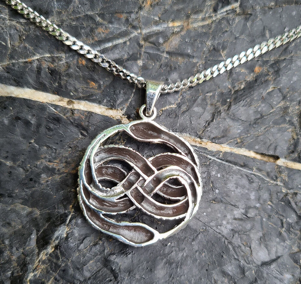 Auryn Aurin Anhänger 925 Silber + Kette Atreyu Unendliche Geschichte - Bild 3 von 4