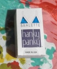 NEW HANKY PANKY 113P FIJB MADE IN USA CROSSOVER LINGERIE STRAPS BRALETTE S