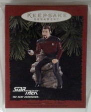 1x RH048: Star Trek: Commander William T. Riker: Hallmark Keepsake: 1996 New in