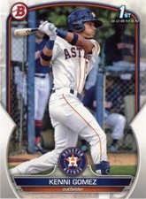 2023 1st Bowman Paper #BP-40 Kenni Gomez