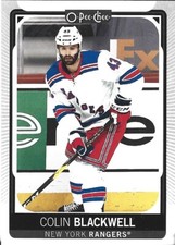 Colin Blackwell #166 - 2021-22 O-Pee-Chee - Base