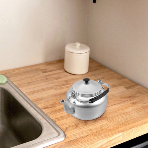 Teekanne mit Filter Aluminium Haushalt für Loseblätter Tragbarer Wasserkocher - Bild 11 von 12