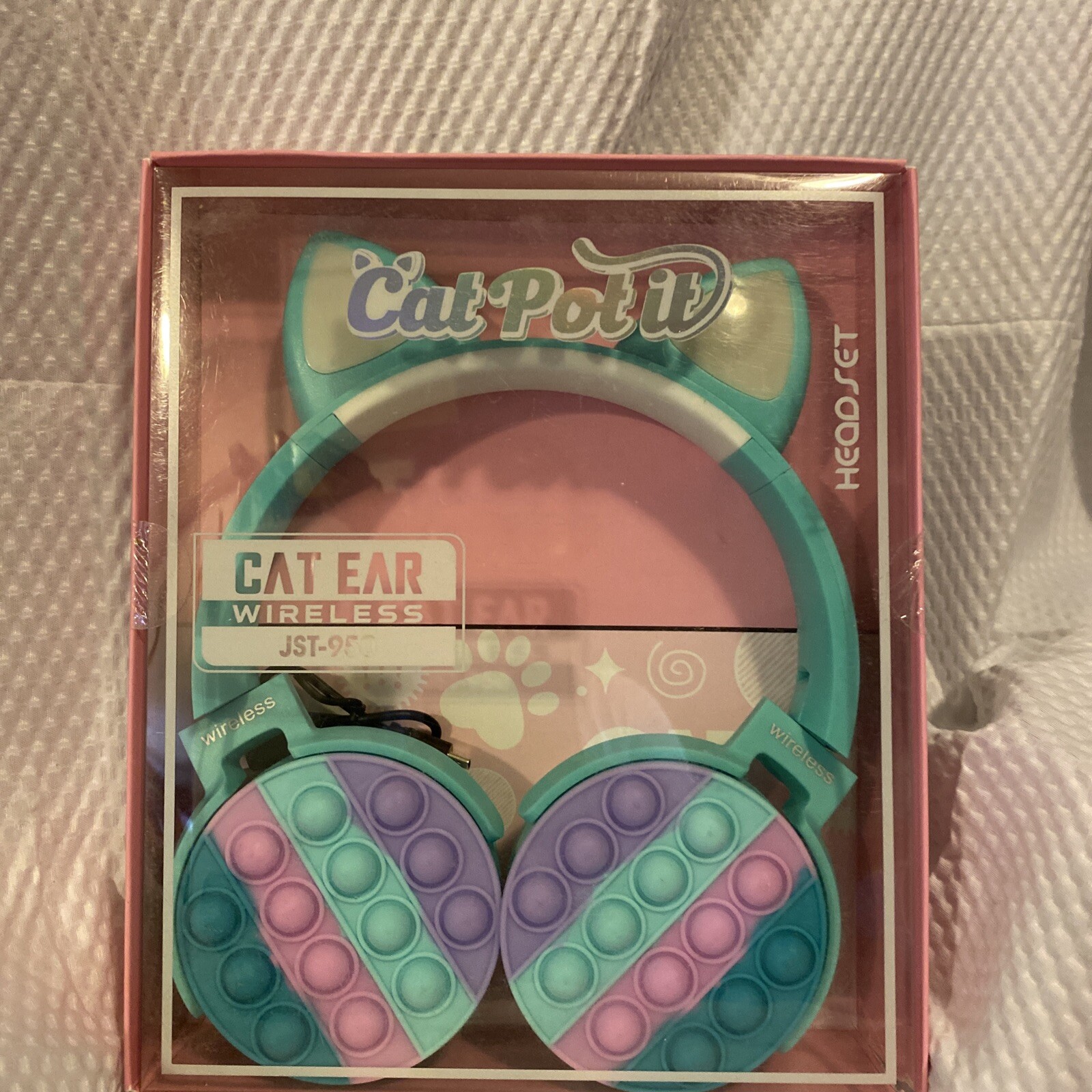 cat ear headphones wireless-image