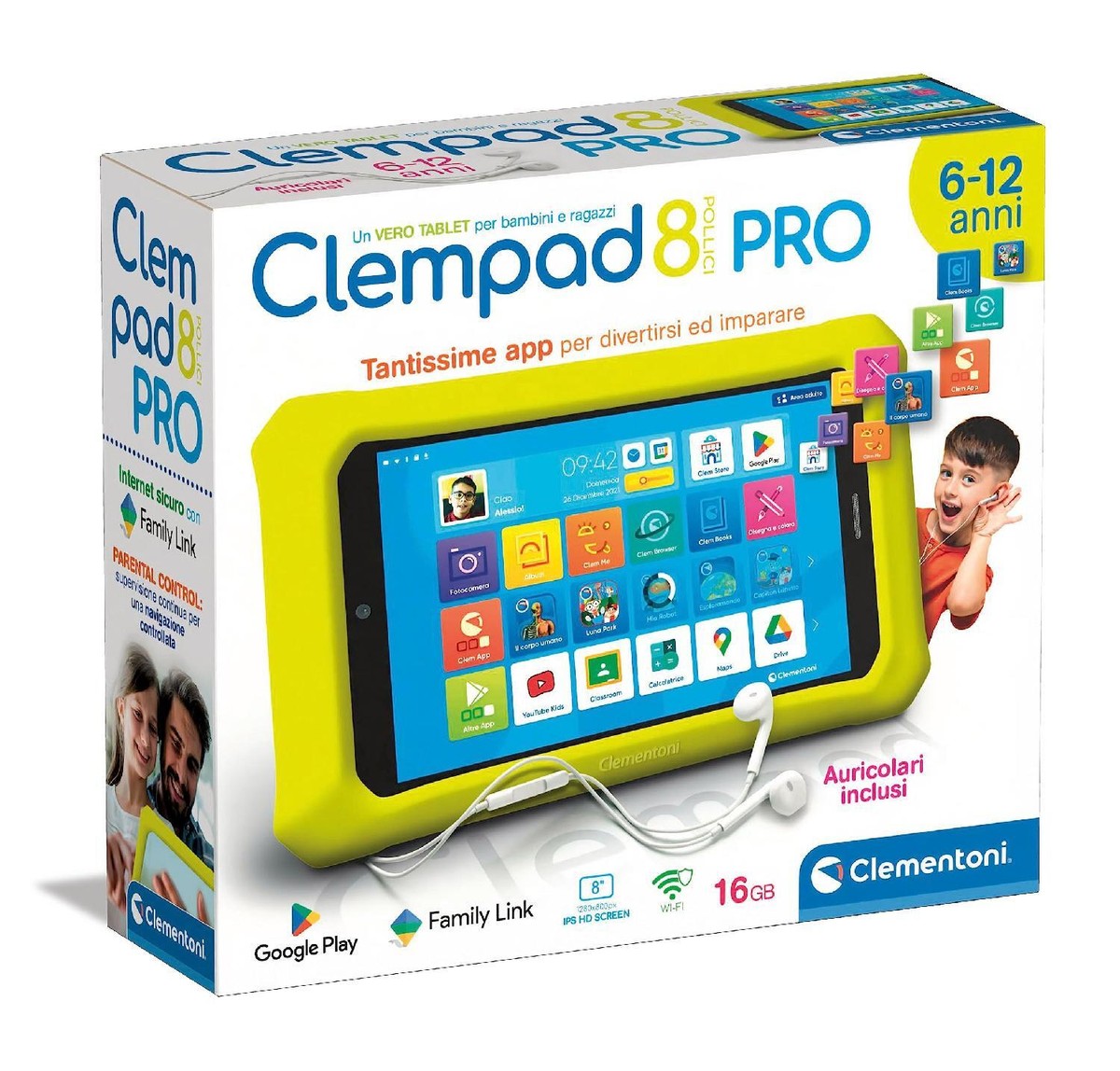 Clementoni Tablet per Bambini 6-12 Anni 8