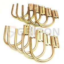 GRIPON 10x E Track 5" Finger J Hook Trailer Cargo Van Truck Trailer Etrack