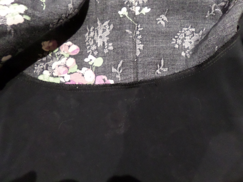Dark florals black dress monsoon ndw - Picture 10 of 10
