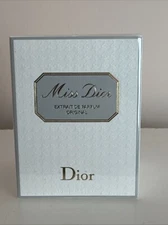 DIOR Miss Dior Extrait de PARFUM ORIGINAL Splash 0.5fl oz/15ml NEW & SEALED