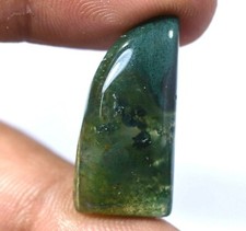 17.90 Ct Beautiful Natural African Moss Agate Untreated AAA Quality Gemstone