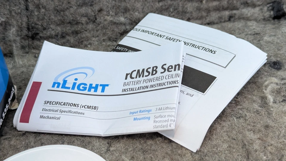 🔥New🔥Acuity Controls nLight RCMSB PDT 7 G2 Mini Low Bay 360 Lens Sensor 265XJF - Image 4 of 4