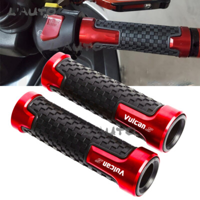 Red motorcycle Grips Handle bar Handlebar For Kawasaki Vulcan S 650 VulcanS650