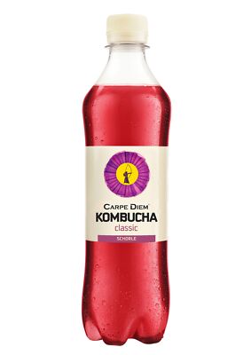 Carpe Diem Kombucha Tea Drink Classic Teegetränk mit Kräutern 500ml