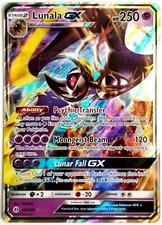 Lunala GX 66/149 Sun & Moon "Ultra Rare Holofoil" - PACK FRESH NM/M