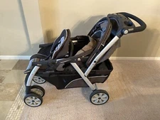Chicco Cortina Together Double Stroller Black/Silver