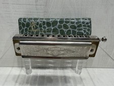 Hohner Super Chromonica 270 Harmonica Key of C Case Made In Germany Vintage