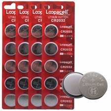 LOOPACELL CR2032 3V Lithium Coin Battery 20 Pack 20 Count Pack of 1