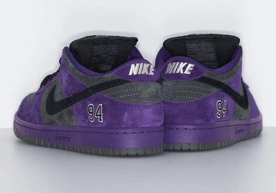 Supreme x SB Dunk Low OG QS “Ink” Men's Size US 7-12 NEW | eBay