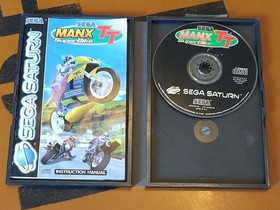 Manx TT SuperBike Sega Saturn Game - SEGA PAL CIB With Manual