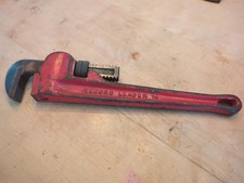 Record Leader 14" Stilsons/ Pipe Wrench.
