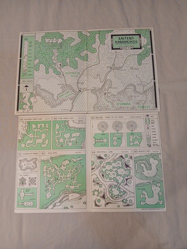 Vintage Dungeons and Dragons B10 Night's Dark Terror Good No Counters BECMI - Picture 6 of 24