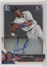 2018 Bowman Chrome Prospect Auto Antoni Flores #BCPA-AF Auto 4n0
