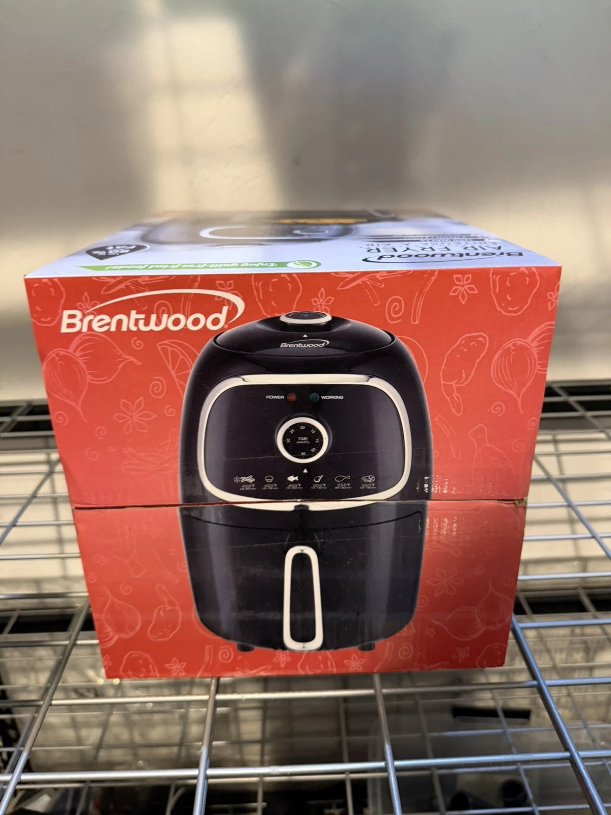 Brentwood AF202BK 2-Quart Electric Air Fryer Black 1200W
Opens in a new window or tab