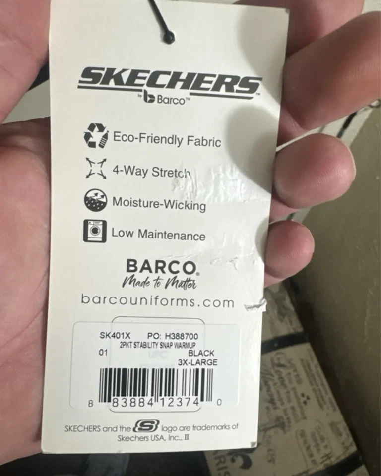 Skechers by Barco 2 Pocket Stability Snap Warmup - Image 3 of 4