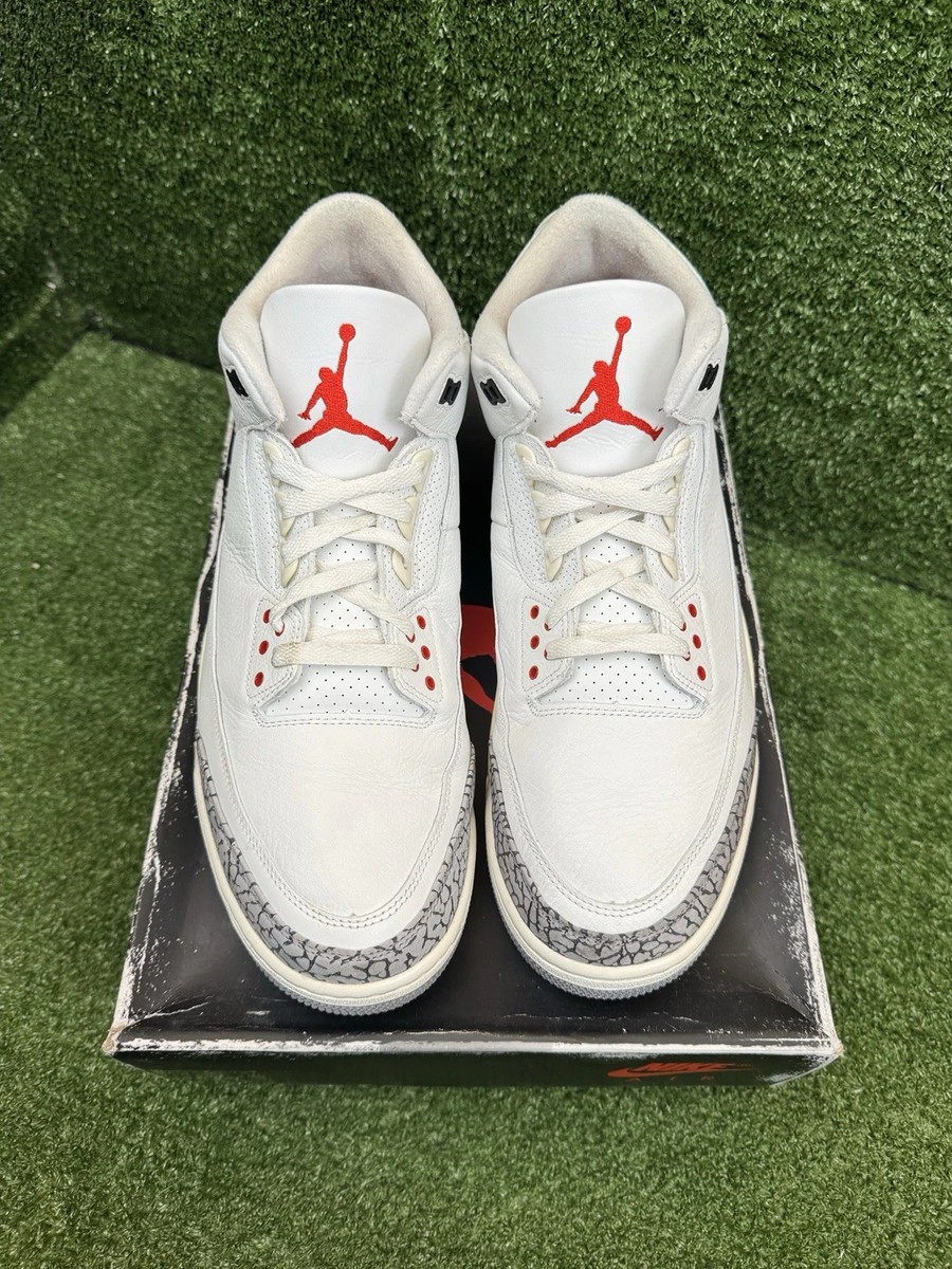 Size 14 - Jordan 3 Retro Mid White Cement Reimagined | eBay