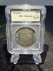 1878-CC trade dollar Silver Dollar $1 ICG Genuine Slabbed