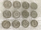 Lot of 12 Pokemon Meiji Battle Metal Coins Japanese Rare 1998