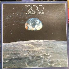 Moon View To Earth 1200 Piece Exquisit Jigsaw Puzzle - FX Schmid - Complete 1983