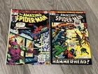 VINTAGE AMAZING SPIDER MAN #114 & 137 COMIC BOOKS CLEAN COMPLETE