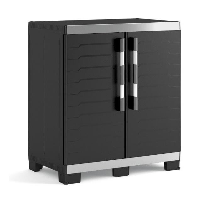 Keter Armadio Garage XL Basso: 89x54x99cm, Ripiani 45kg Portata
