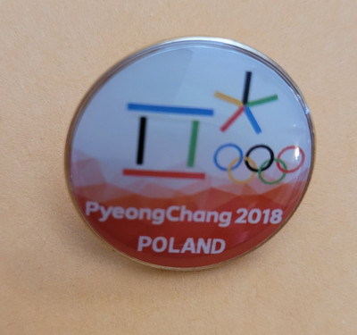 PYEONGCHANG 2018 OLYMPIC  POLAND NOC PIN 