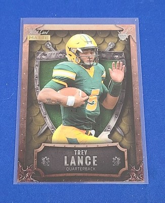 2021  Wild Card Matte Weekend Warriors #MWW-6 Trey Lance  Rookie Football Card X