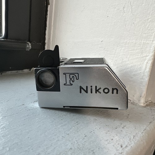 Nikon F Photomic Prism View Finder Chrome Untested - FOR PARTS OR REPAIR