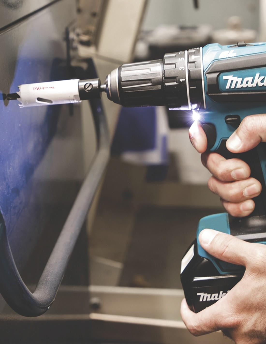Trapano avvitatore a batteria Makita DHP485Z foto 4
