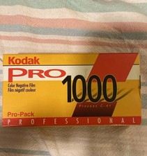 Kodak Pro 1000 Color Negative Film 120 Film 5-Pack NOS Rare Vintage Exp 7/2001