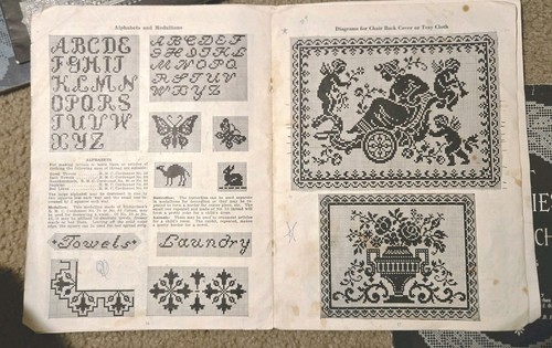Lot of 6 Vintage Filet Crochet House of White Birches & Dover Needlework Books - Picture 9 of 15