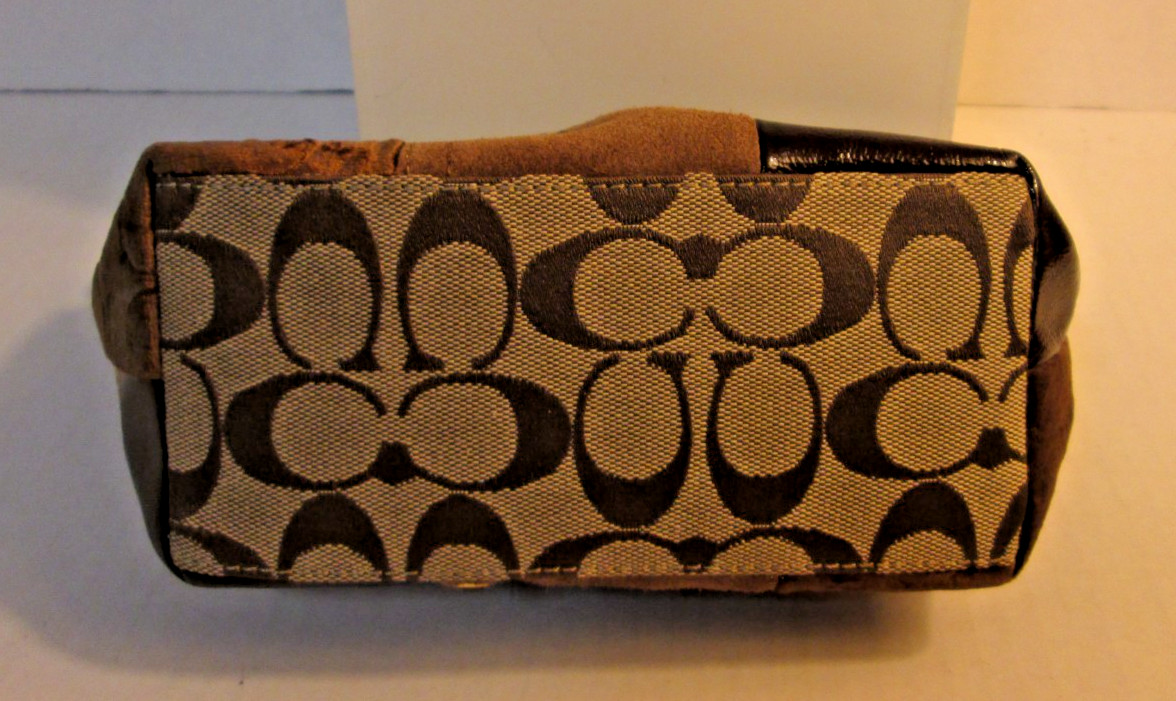 Y2K "Coach" Women's Multicolor Patchwork Zipper S… - image 3