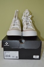 Converse Chuck Taylor All Star Wedge Platform Womens 8.5 White A11908C NIB