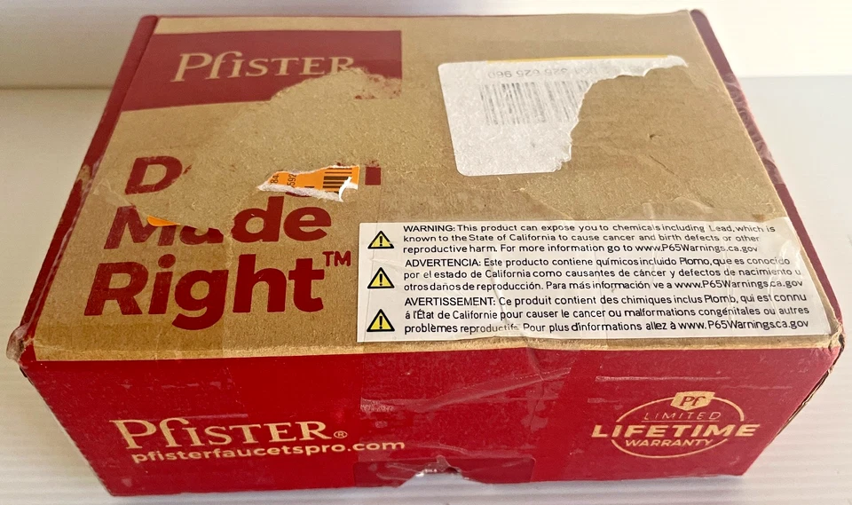 Pfister 0X6-150R Adjustable Roman Tub Rough In Valve 1/2” - 14 Thread - Image 3 of 4