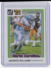 2021 Panini Chronicles Donruss Draft Picks Pink Javonte Williams Rookie North