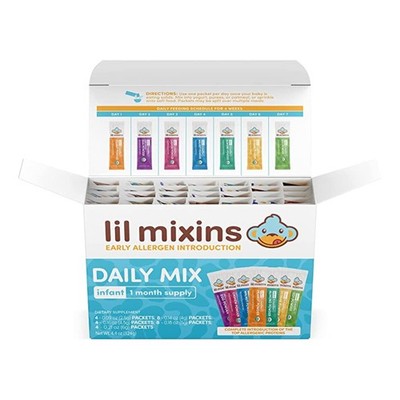 Early Allergen Introduction Mix-ins, Daily Mix | Peanut, Egg, Cashew, Walnut,...