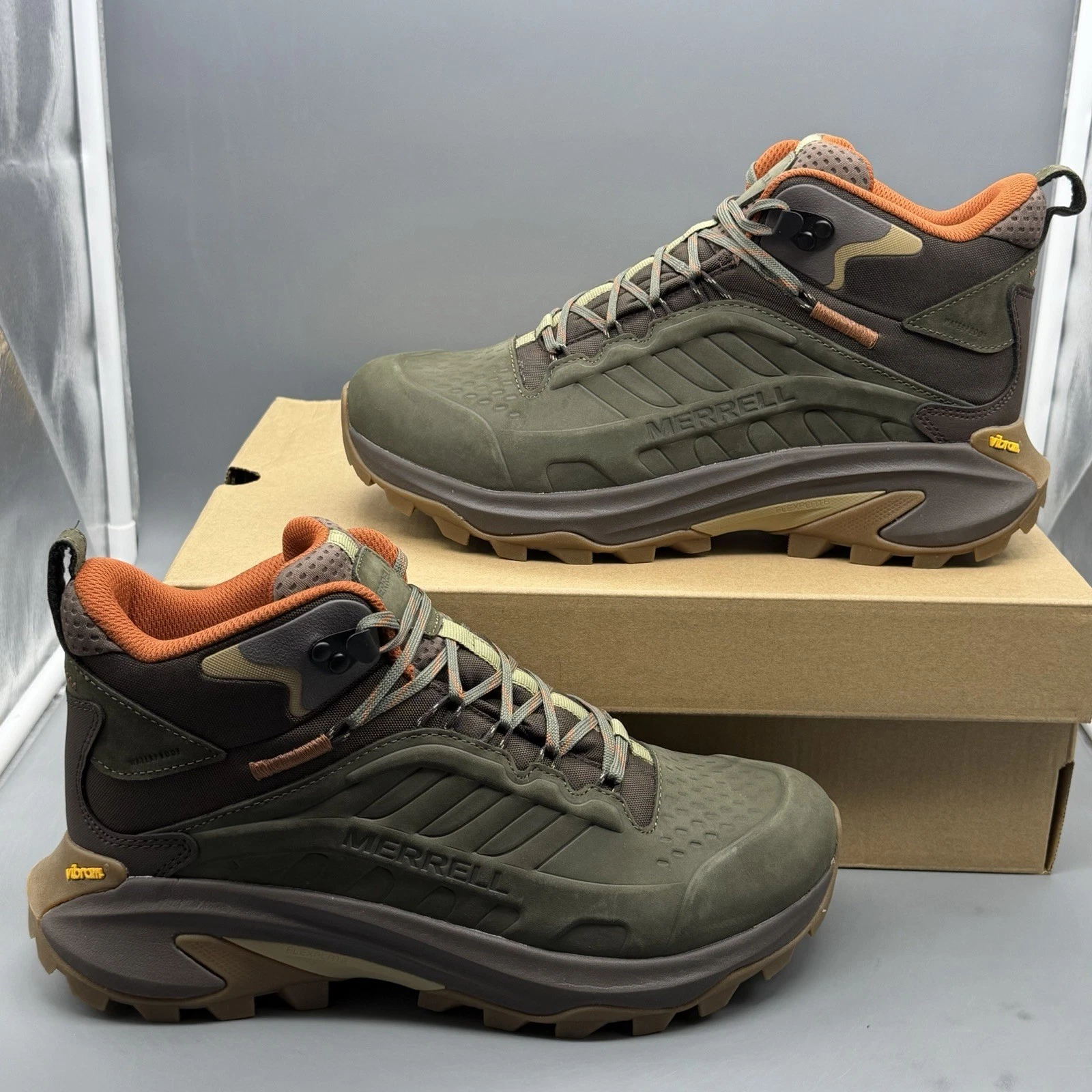 Merrell Moab Speed 2 LTR Mid Waterproof Men’s Size 8.5 M Olive Hiking Boots NWB!
Opens in a new wind