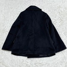 Margaret Howell wool mid-length peacoat size 2 black