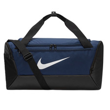 Nike Mens Brasilia Training Duffel Bag 41L Navy White Black Gym DM3976 410 New