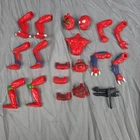 19 Piece Lot - Vintage Mattel 1984 Modulok He-Man MOTU Figure - Incomplete